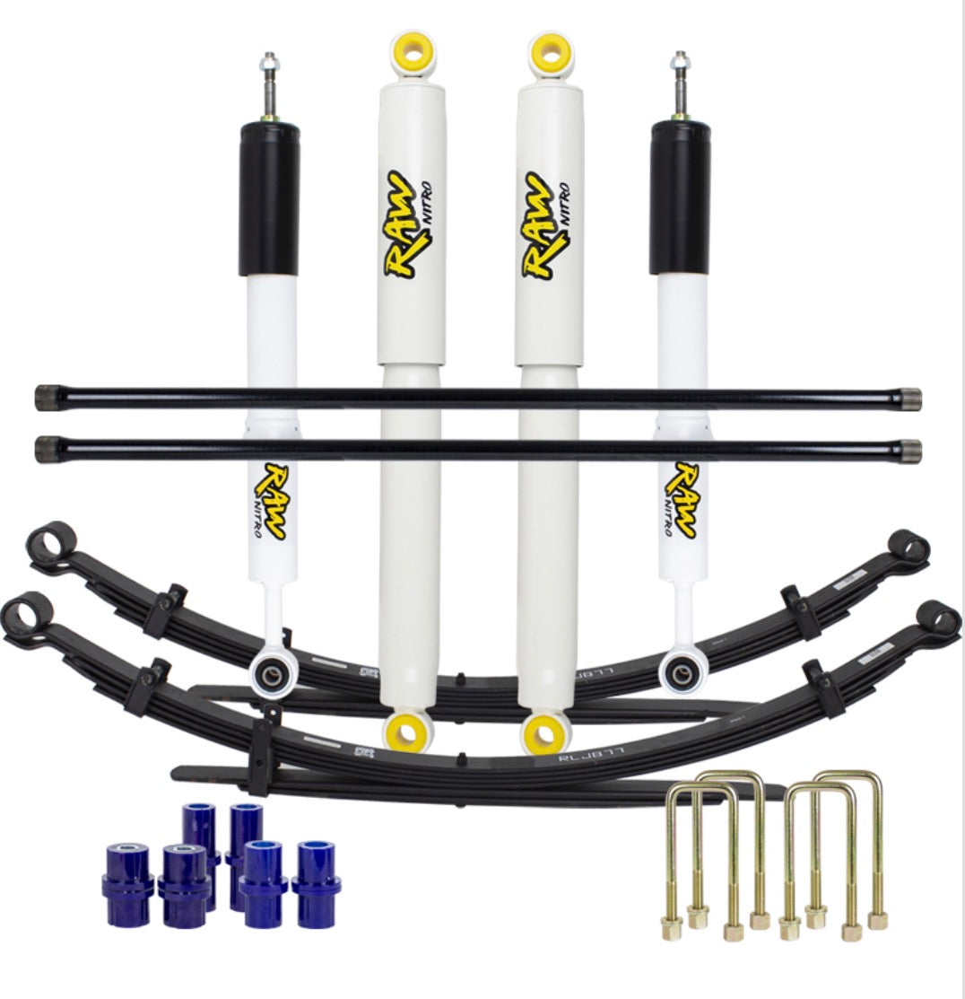 Raw 4x4 Holden Colorado 2008-2012/Great Wall V240 2” Suspension Lift Kit