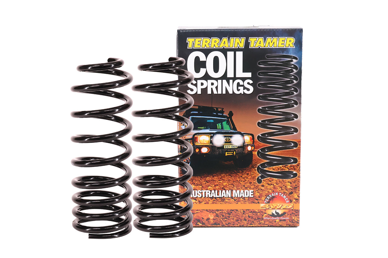 Toyota Surf KZN185 50mm Raised Rear Springs - Terrain Tamer