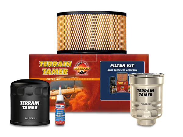 Terrain Tamer Service Filter Kit - Ford Courier/Mazda Bounty WLT 99-06 (Panel Air Filter)