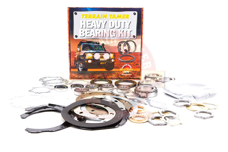 Heavy Duty High Performance Swivel Hub Major Repair Kit w/ Wheel Bearings - Toyota Land Cruiser FZJ HZJ HDJ 78/79/80/105, VDJ/76/78/79 - Terrain Tamer