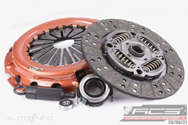 Xtreme Outback HD Clutch Kit - Sprung Organic - Suits Single Mass Flywheel - Toyota Surf, Hilux, Hiace