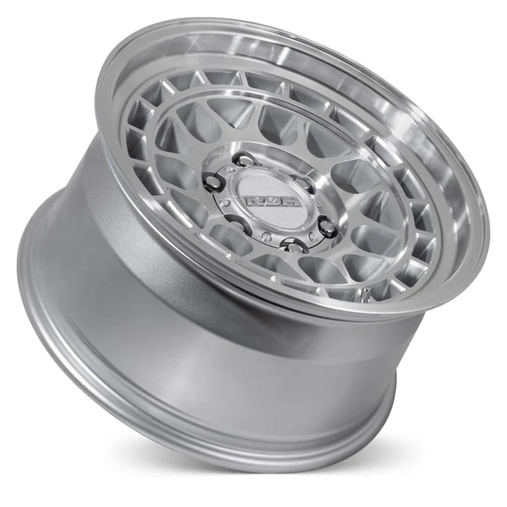 ROH Alloy Lotus - Silver With Machined Face