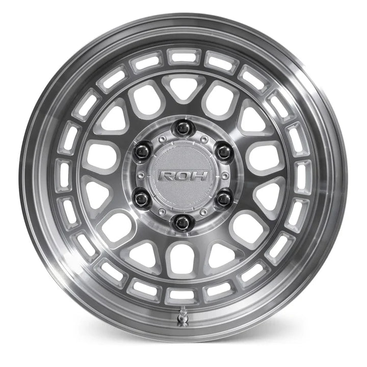 ROH Alloy Lotus - Silver With Machined Face