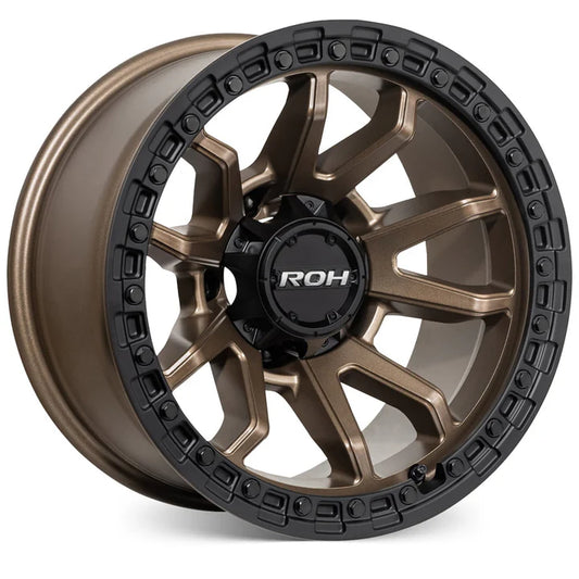 ROH Alloy Raid 5 - Matt Bronze With Matte Black Lip