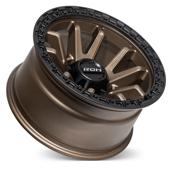 ROH Alloy Raid 5 - Matt Bronze With Matte Black Lip