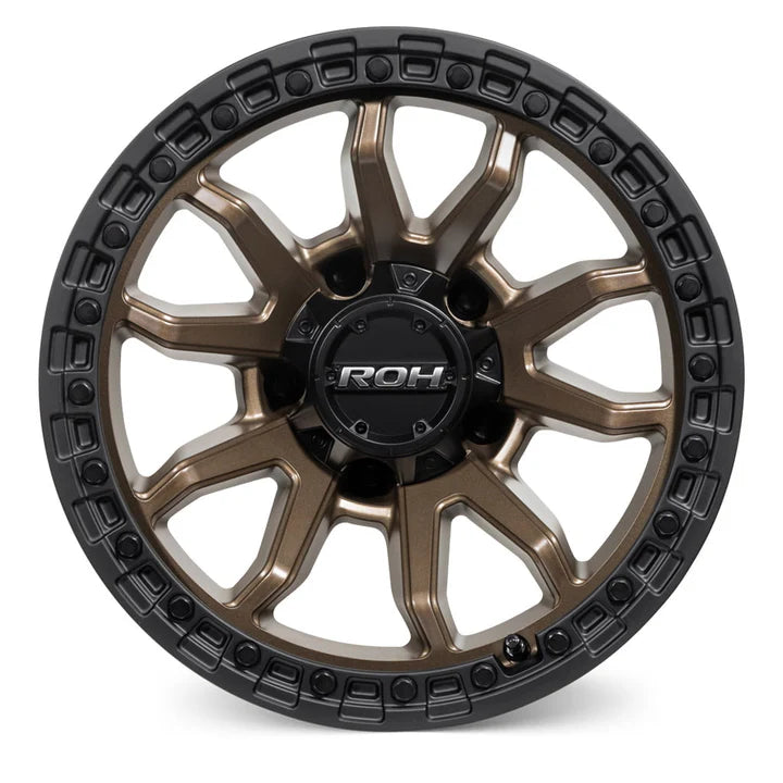ROH Alloy Raid 5 - Matt Bronze With Matte Black Lip