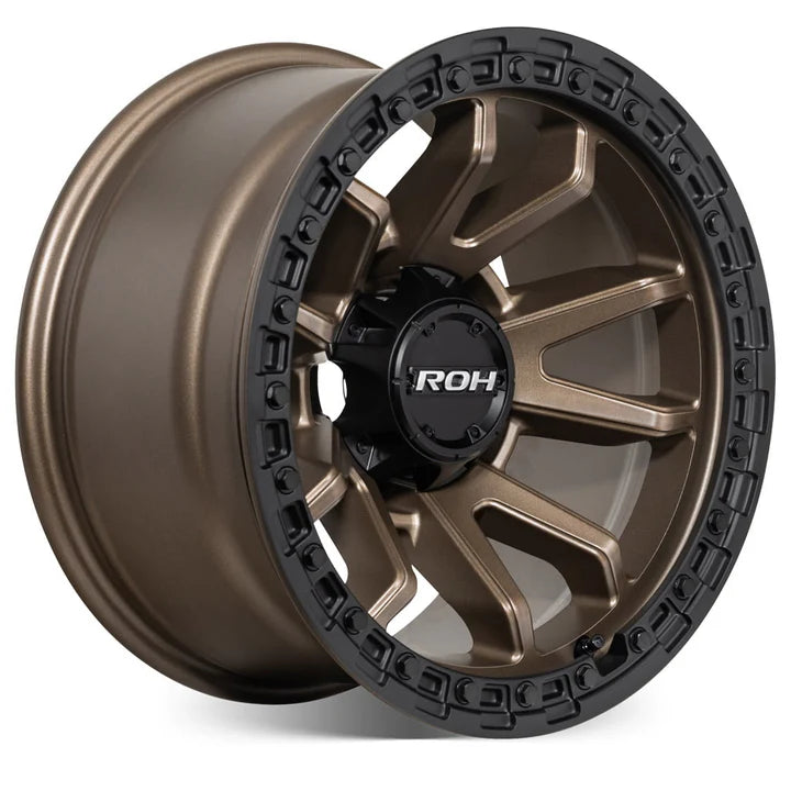 ROH Alloy Raid 5 - Matt Bronze With Matte Black Lip
