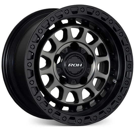 ROH Alloy Assault - Matt Black With Machined Face & Dark Tint