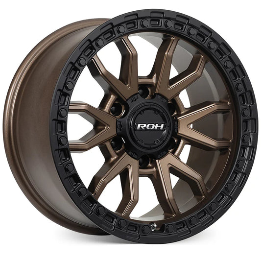 ROH Alloy Raid - Matt Bronze With Matt Black Lip