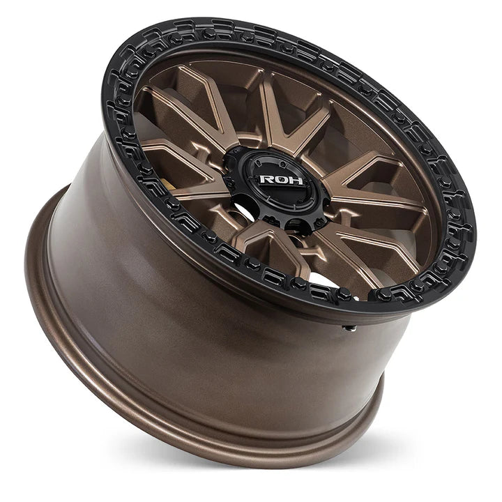 ROH Alloy Raid - Matt Bronze With Matt Black Lip