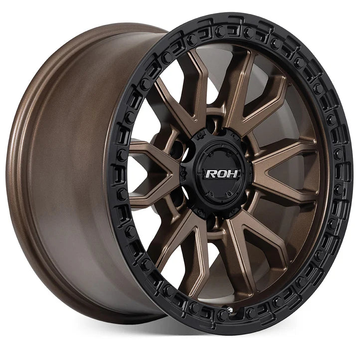 ROH Alloy Raid - Matt Bronze With Matt Black Lip