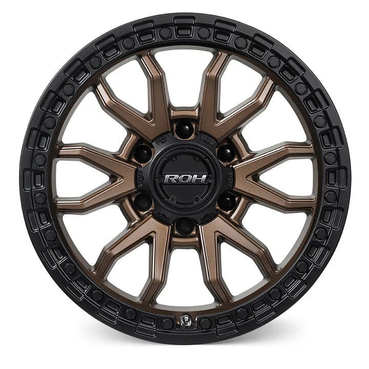 ROH Alloy Raid - Matt Bronze With Matt Black Lip