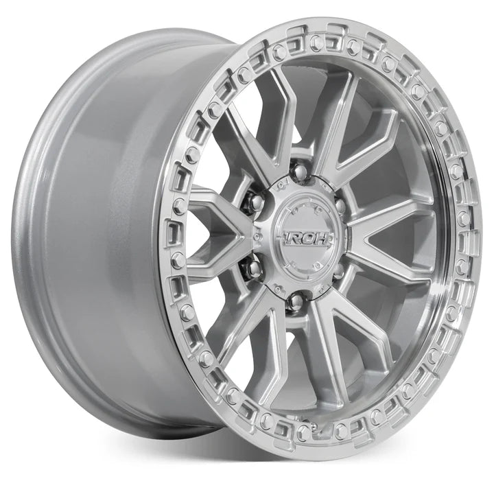 ROH Alloy Raid - Silver With Machined Face