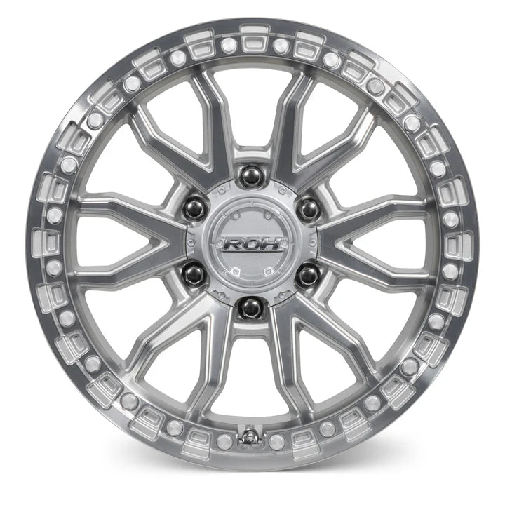 ROH Alloy Raid - Silver With Machined Face