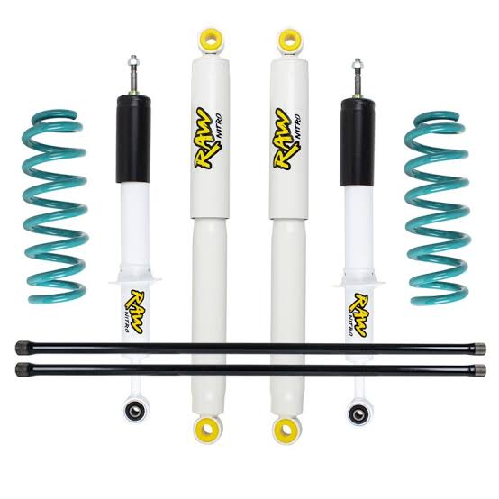 Toyota Landcruiser 100 Series 98-07 40-50mm 2” Raw 4x4 & Dobinsons Suspension Lift Kit