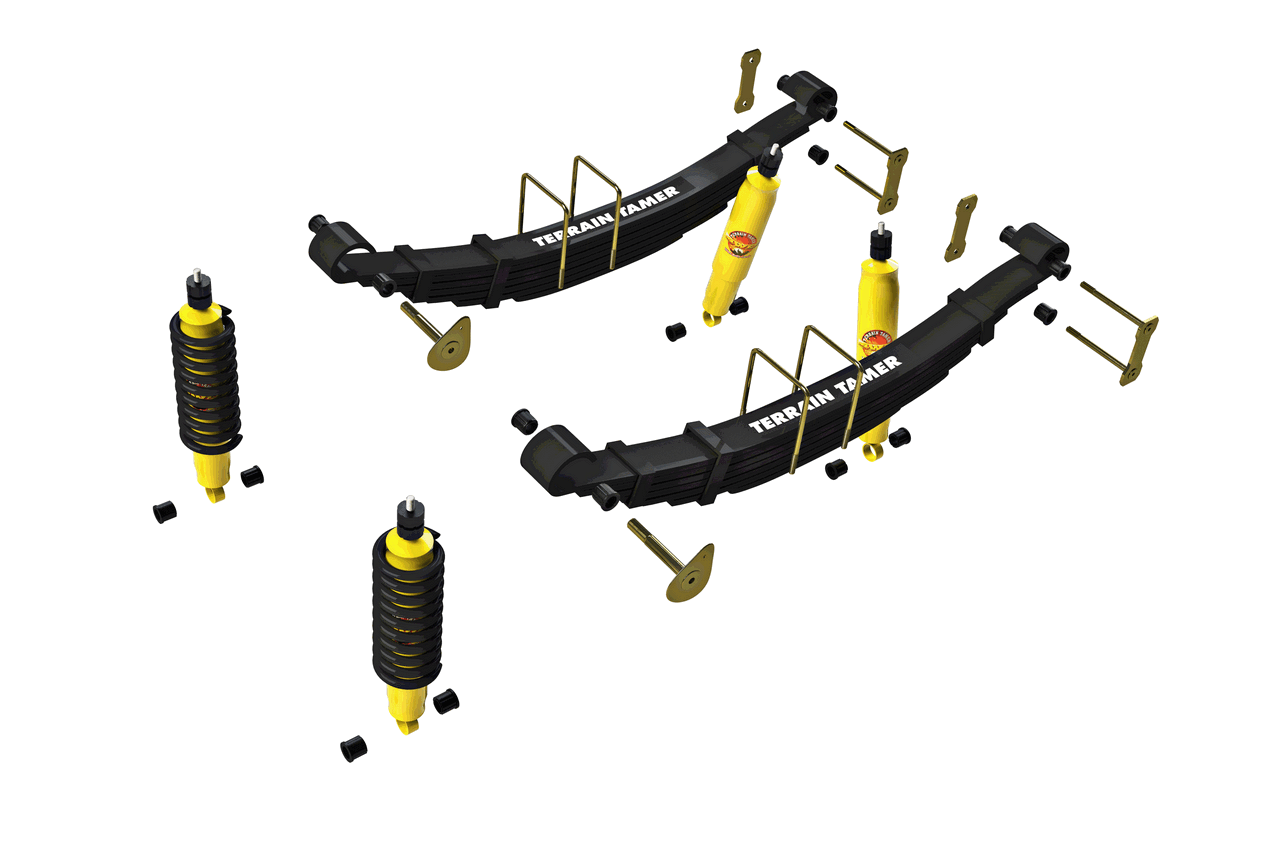 Nissan Navara D40 2” 50mm Suspension Lift Kit - Terrain Tamer