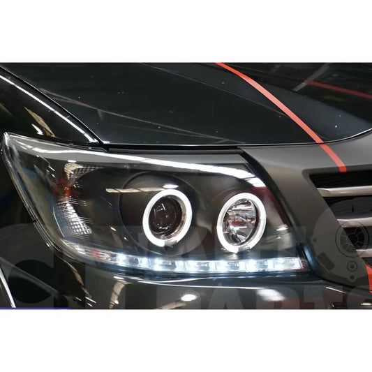 Toyota Hilux LED Halo Headlight N70 2012-2015 - PAIR