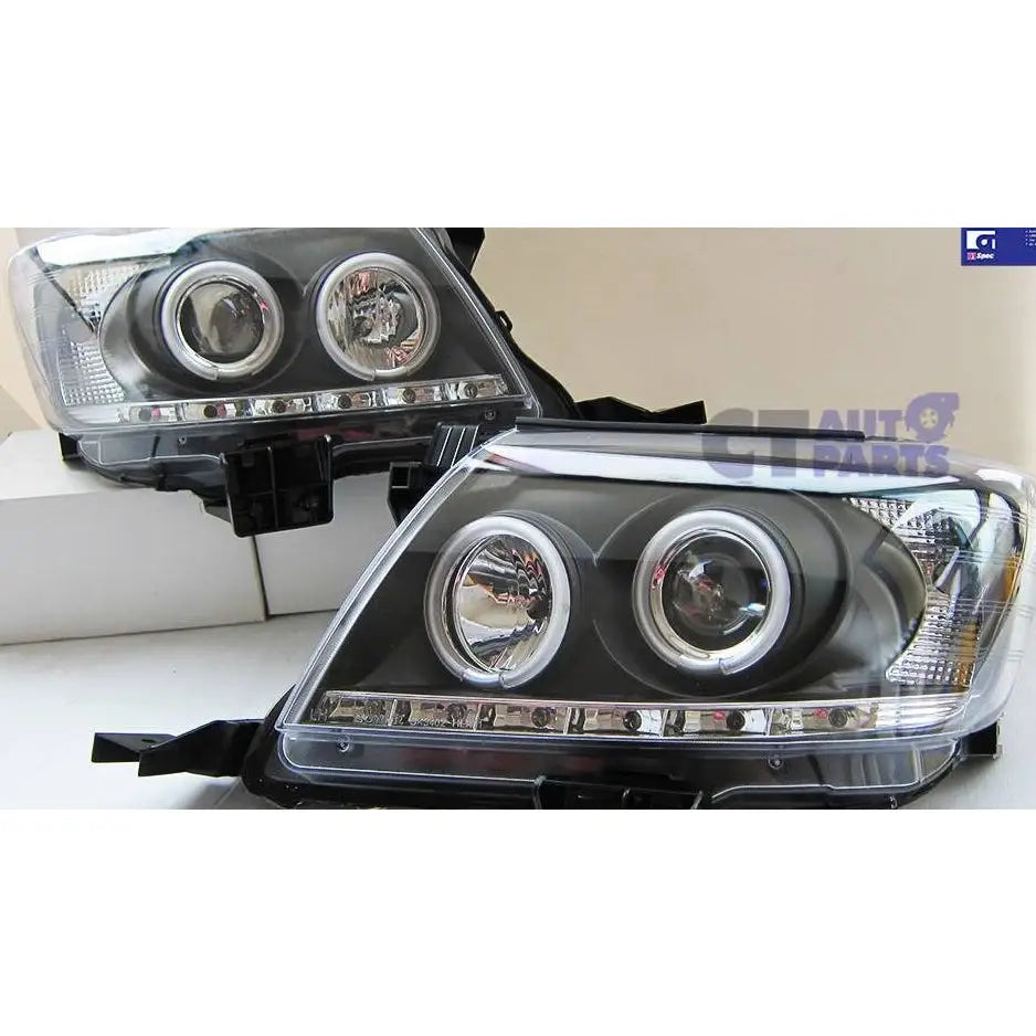 Toyota Hilux LED Halo Headlight N70 2012-2015 - PAIR