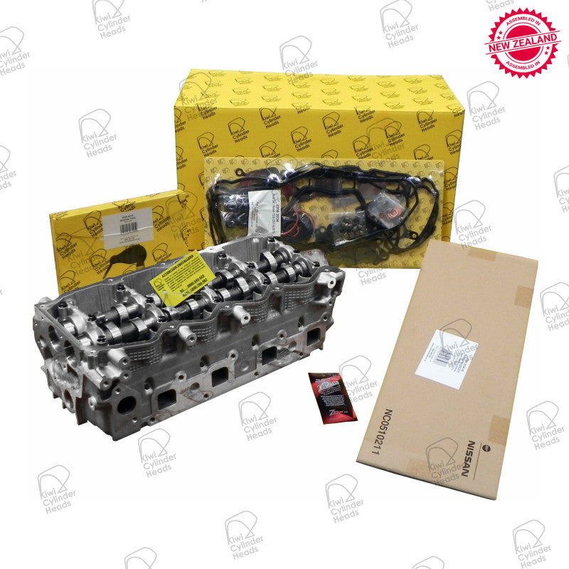 Complete Assembled Cylinder Head Kit - Nissan YD25 CR 4x Inlet Port