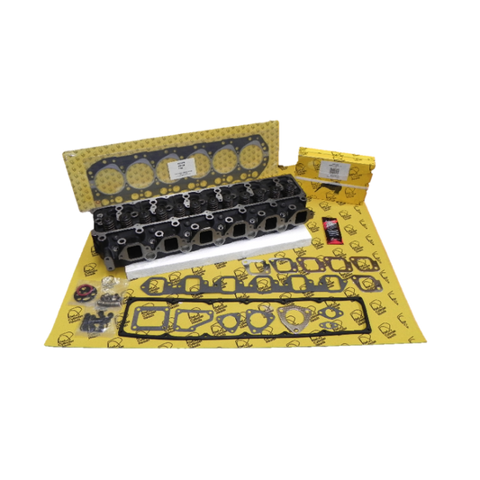 Assembled Cylinder Head Kit - Nissan TD42 Turbo and Non Turbo (No Cams)