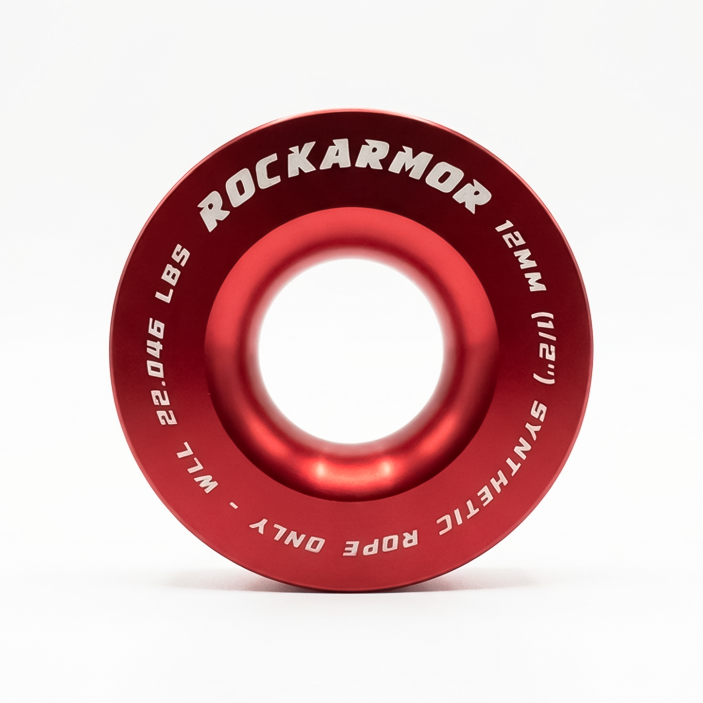 Rockarmor Recovery Pulley Ring Red 100mm