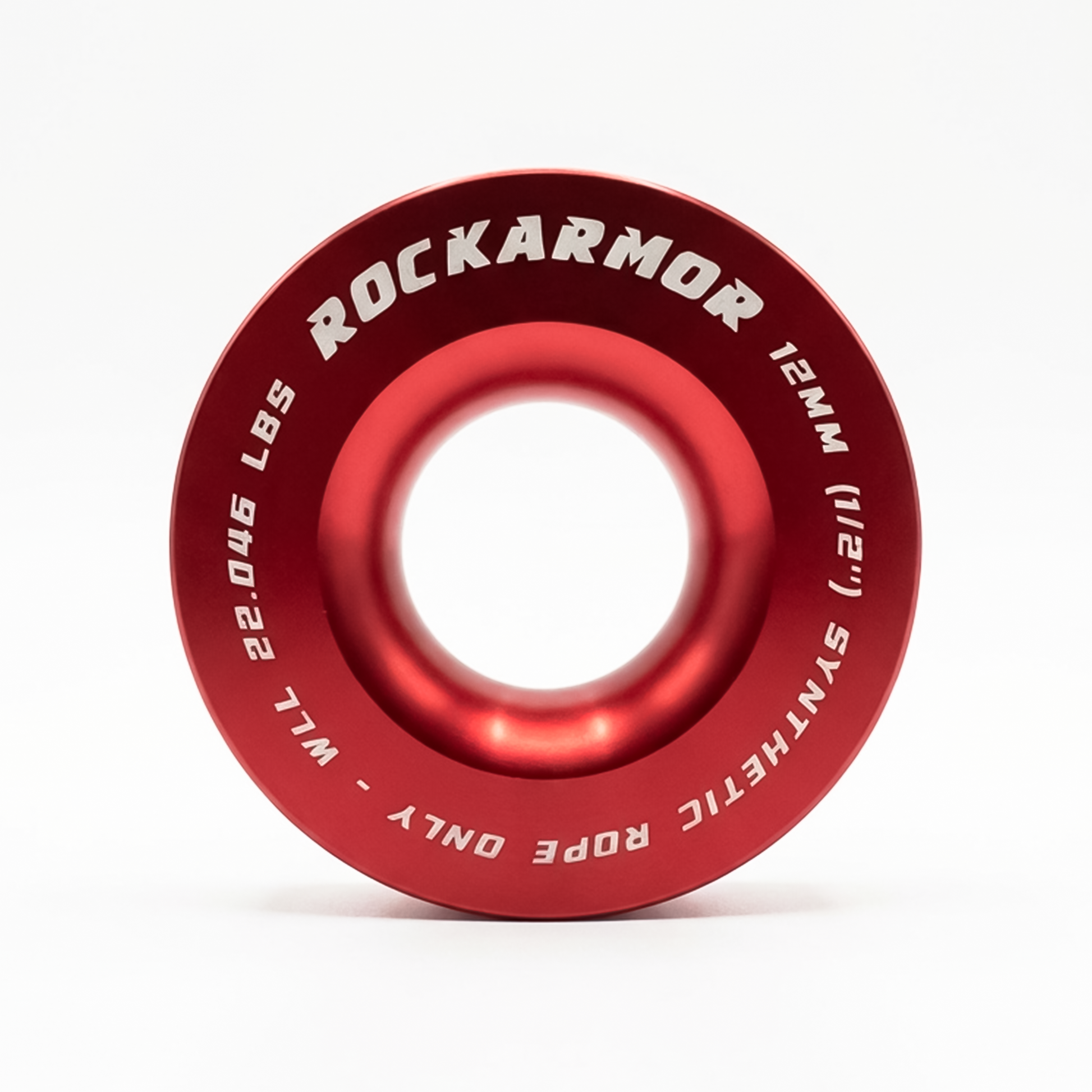 Rockarmor Recovery Pulley Ring Red 100mm