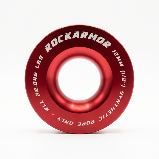 Rockarmor Recovery Pulley Ring Red 100mm