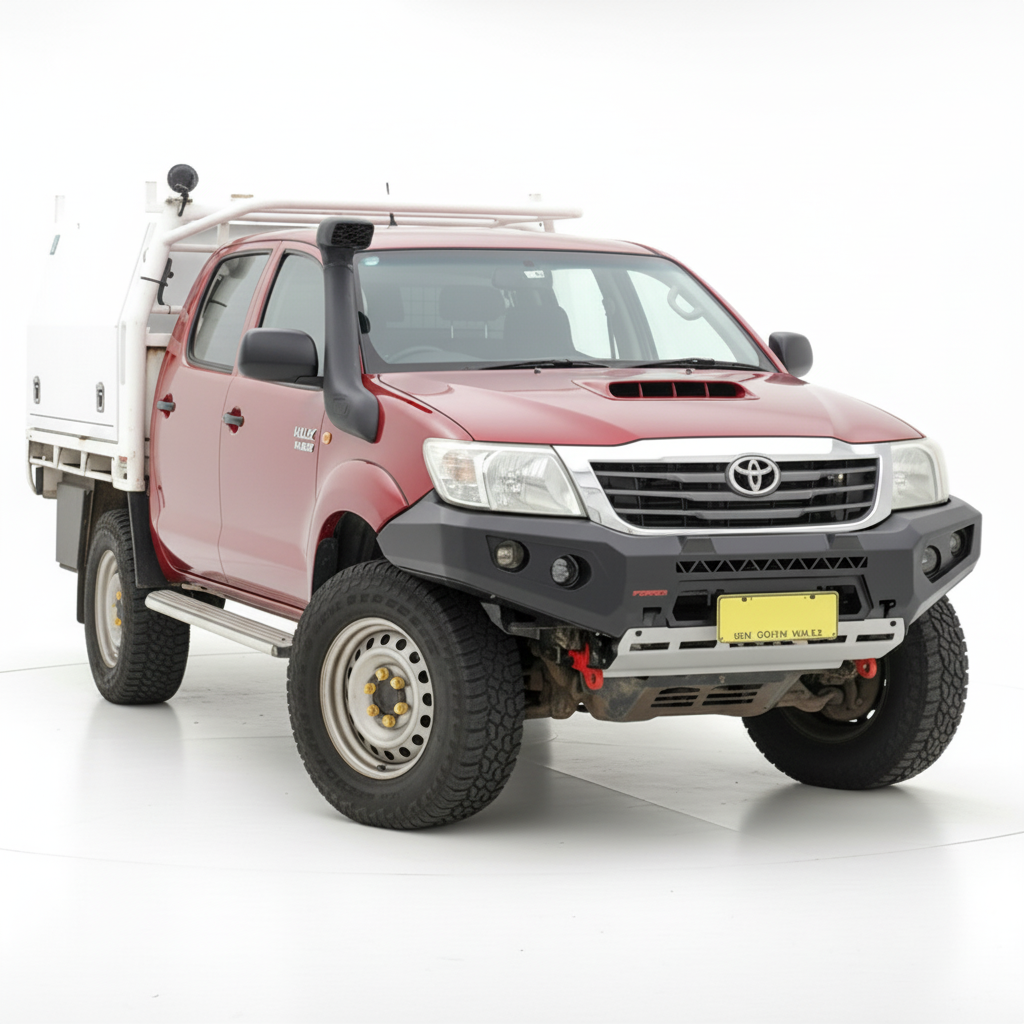 Rockarmor Gt Hoopless Steel Bullbar - Toyota Hilux N70 05-2011 (Full Bar Replacement)