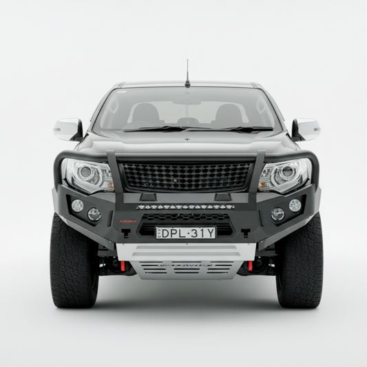Rockarmor Gt Hoop Steel Bullbar - Mitsubishi Triton MQ 04/2015 - 10/2018 (Full Bar Replacement)