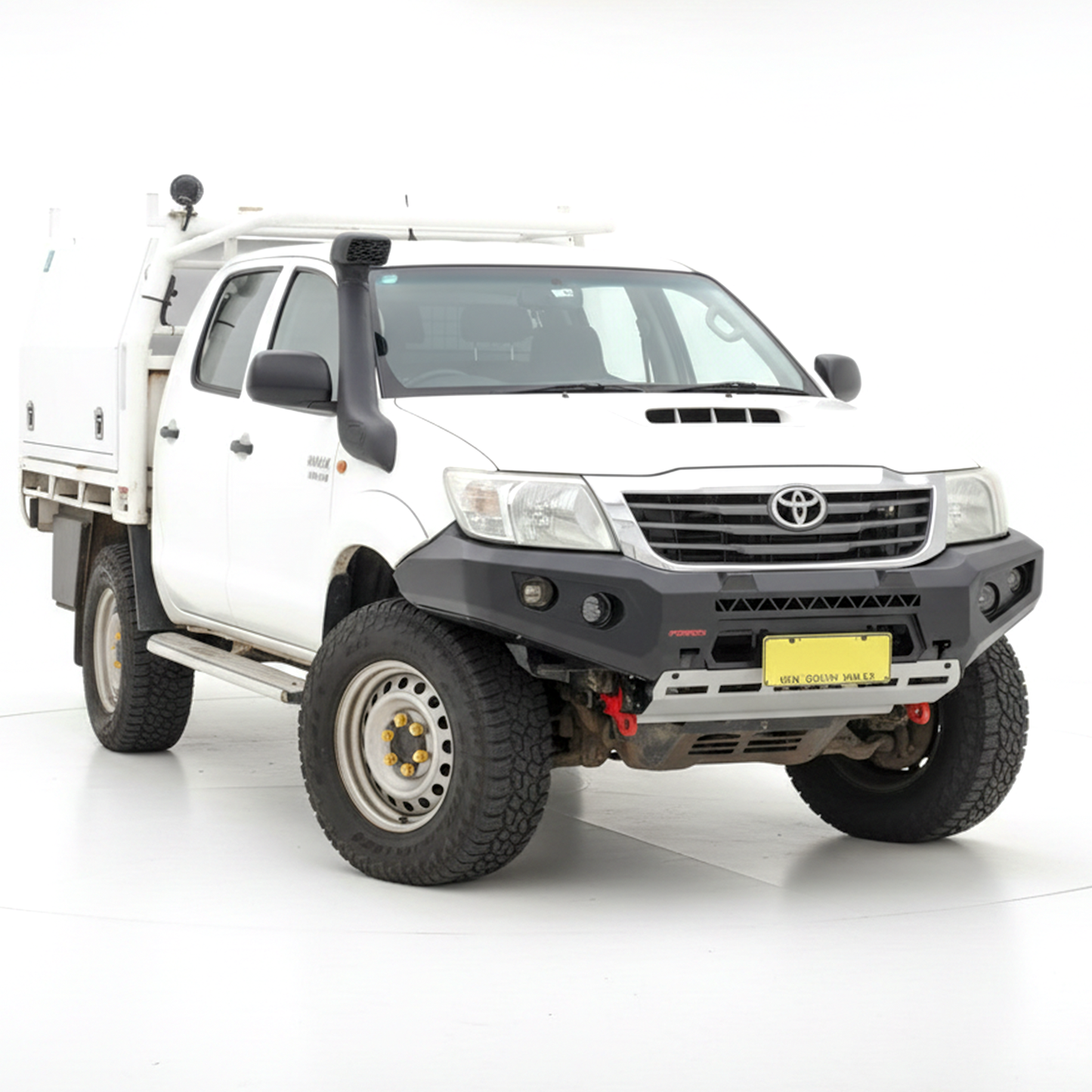 Rockarmor Gt Hoopless Steel Bullbar - Toyota Hilux N70 2011-2015 (Full Bar Replacement)