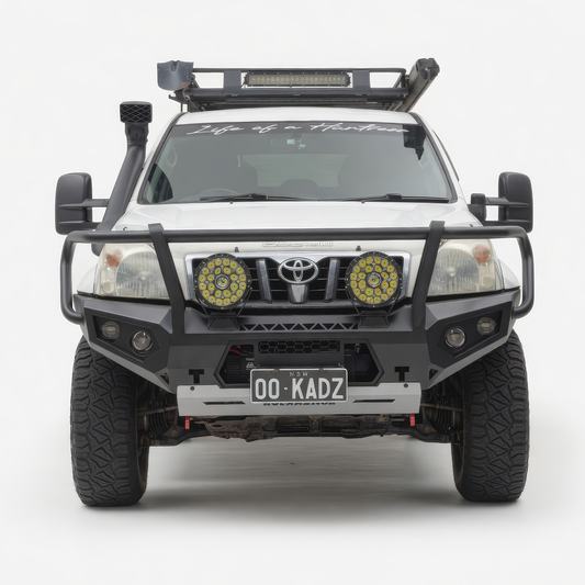Rockarmor GT Hoop Steel Bullbar Toyota Prado 120 Series