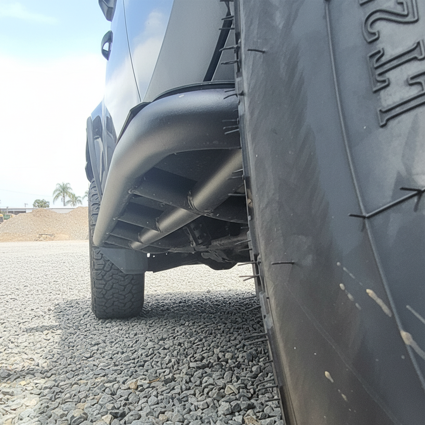 Rockarmor Steel Rockslider Side Steps - Toyota Prado 250 2024 to Current (Full Bar Replacement)