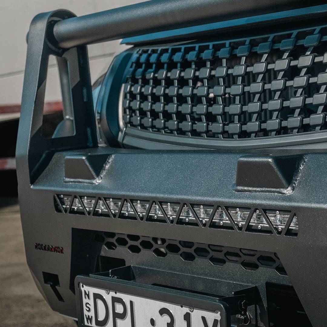 Rockarmor Gt Hoop Steel Bullbar - Mitsubishi Triton MQ 04/2015 - 10/2018 (Full Bar Replacement)