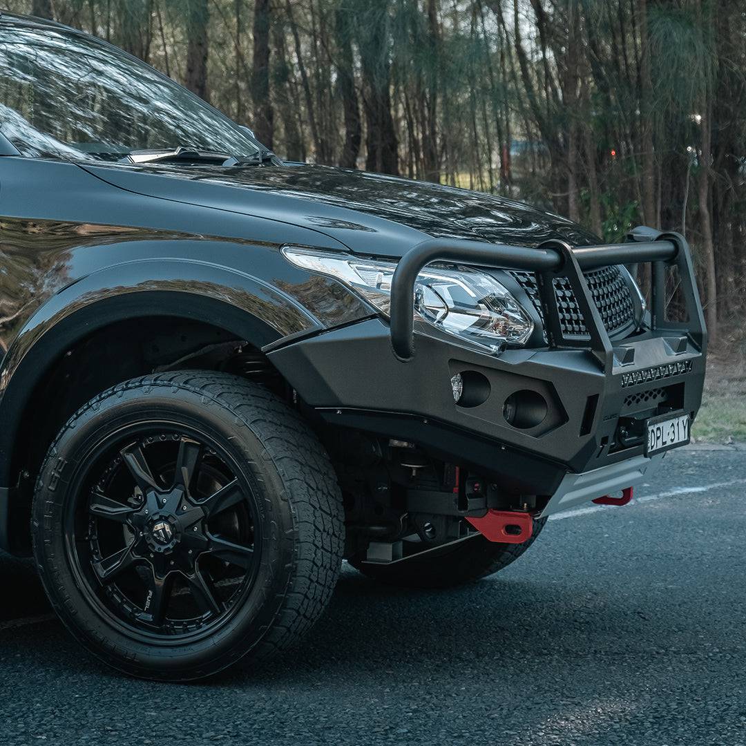 Rockarmor Gt Hoop Steel Bullbar - Mitsubishi Triton MQ 04/2015 - 10/2018 (Full Bar Replacement)