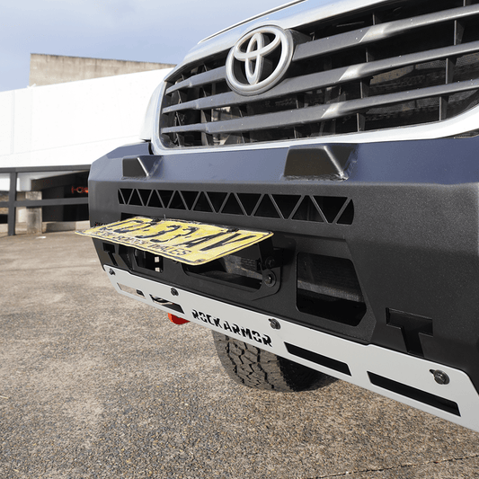 Rockarmor Gt Hoopless Steel Bullbar - Toyota Hilux N70 05-2011 (Full Bar Replacement)