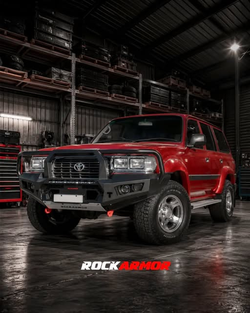 Rockarmor GT Hoop Steel Bullbar - Toyota Landcruiser 80 Series