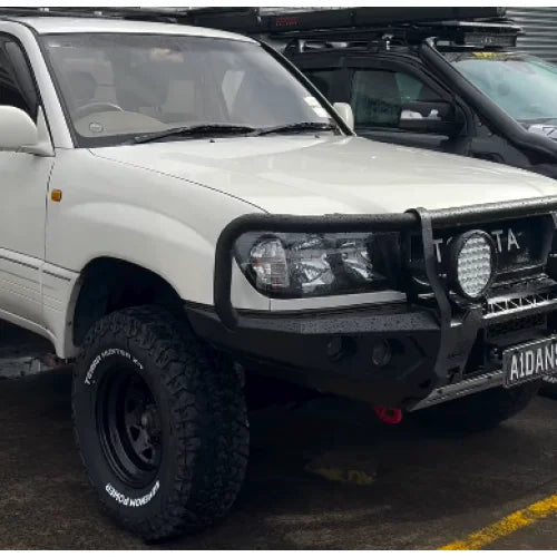Landcruiser 105 Series 98-07 Rockarmor GT Hoop Bullbar Lift Combo